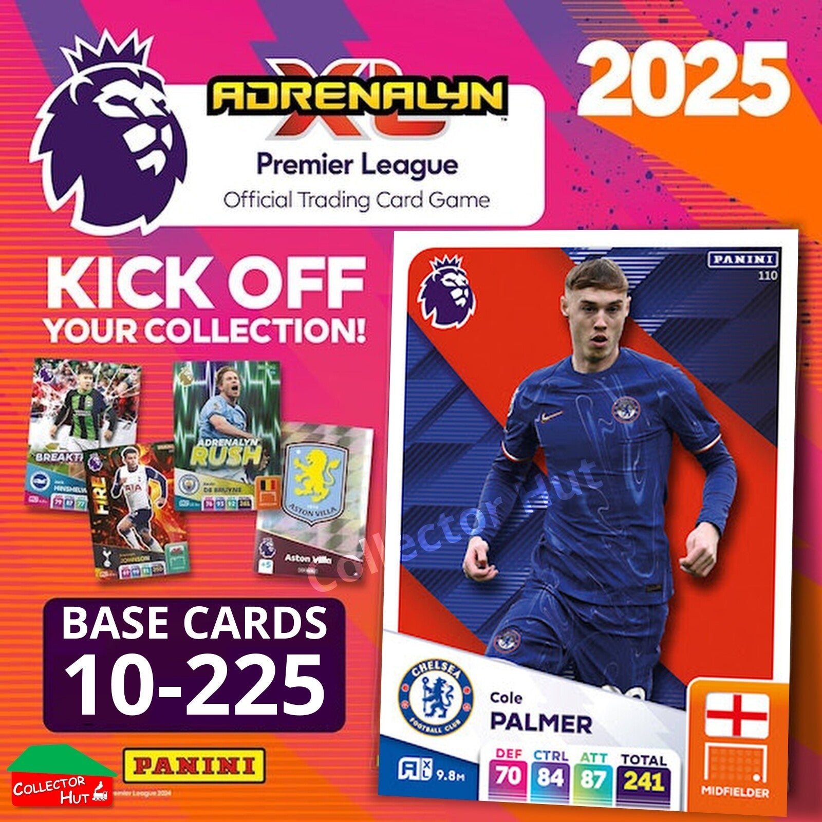 Panini Adrenalyn XL Premier League 2025 2024/25 Base & Foils #10-225