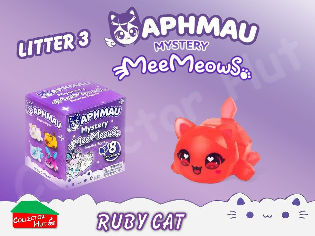 Aphmau MeeMeows Mystery Figures Litters 1, 2 & 3 Blind Boxes (Identified)