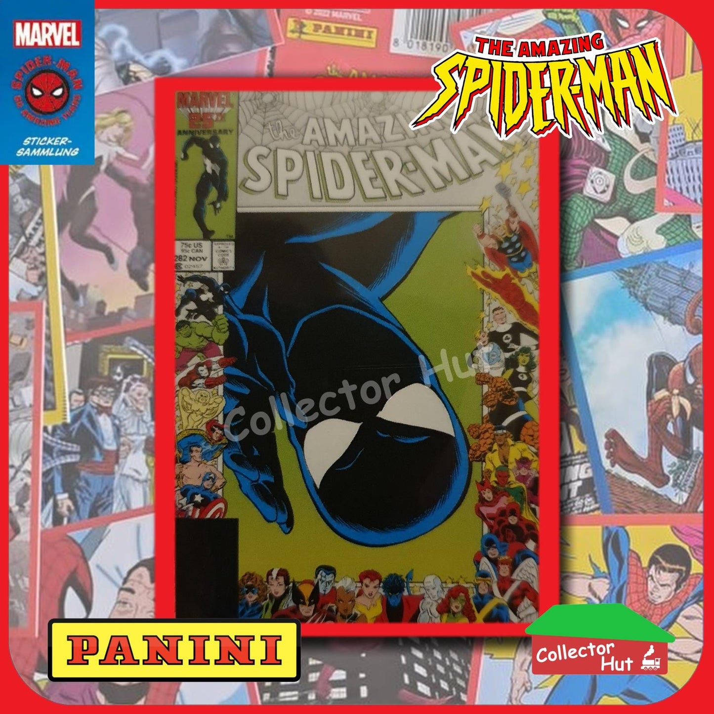 Panini The Amazing Spider-Man 60th Anniversary Sticker Collection Singles