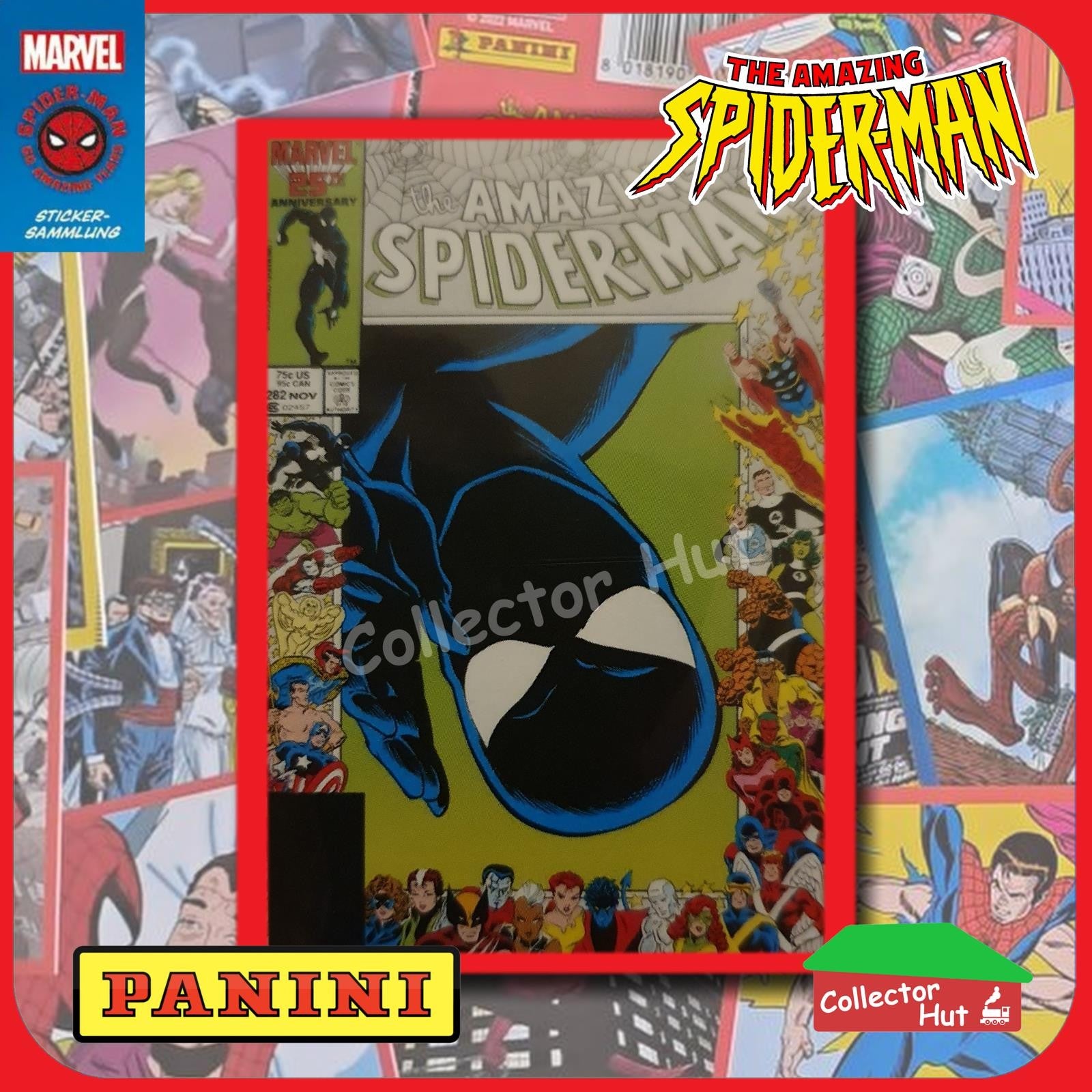 Panini The Amazing Spider-Man 60th Anniversary Sticker Collection Singles