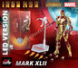 Iron Man Marvel Action Figures 1:10 Scale Avengers Infinity Saga LED VERSION