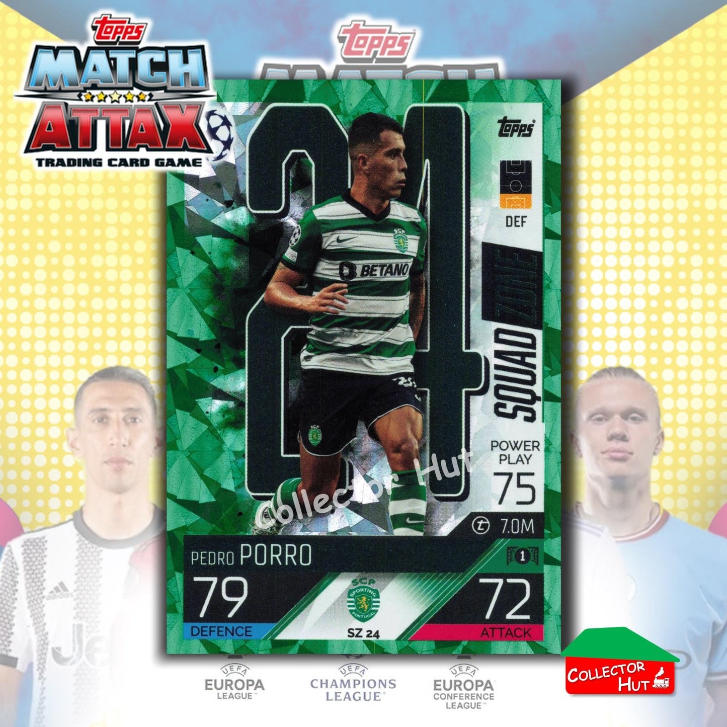 Topps Match Attax Extra 2022/23 Parallel CRYSTAL & EMERALD Cards YOU CHOOSE