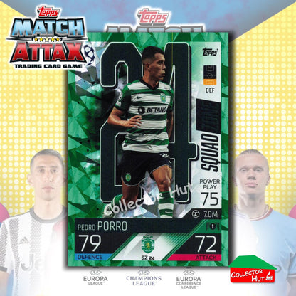 Topps Match Attax Extra 2022/23 Parallel CRYSTAL & EMERALD Cards YOU CHOOSE
