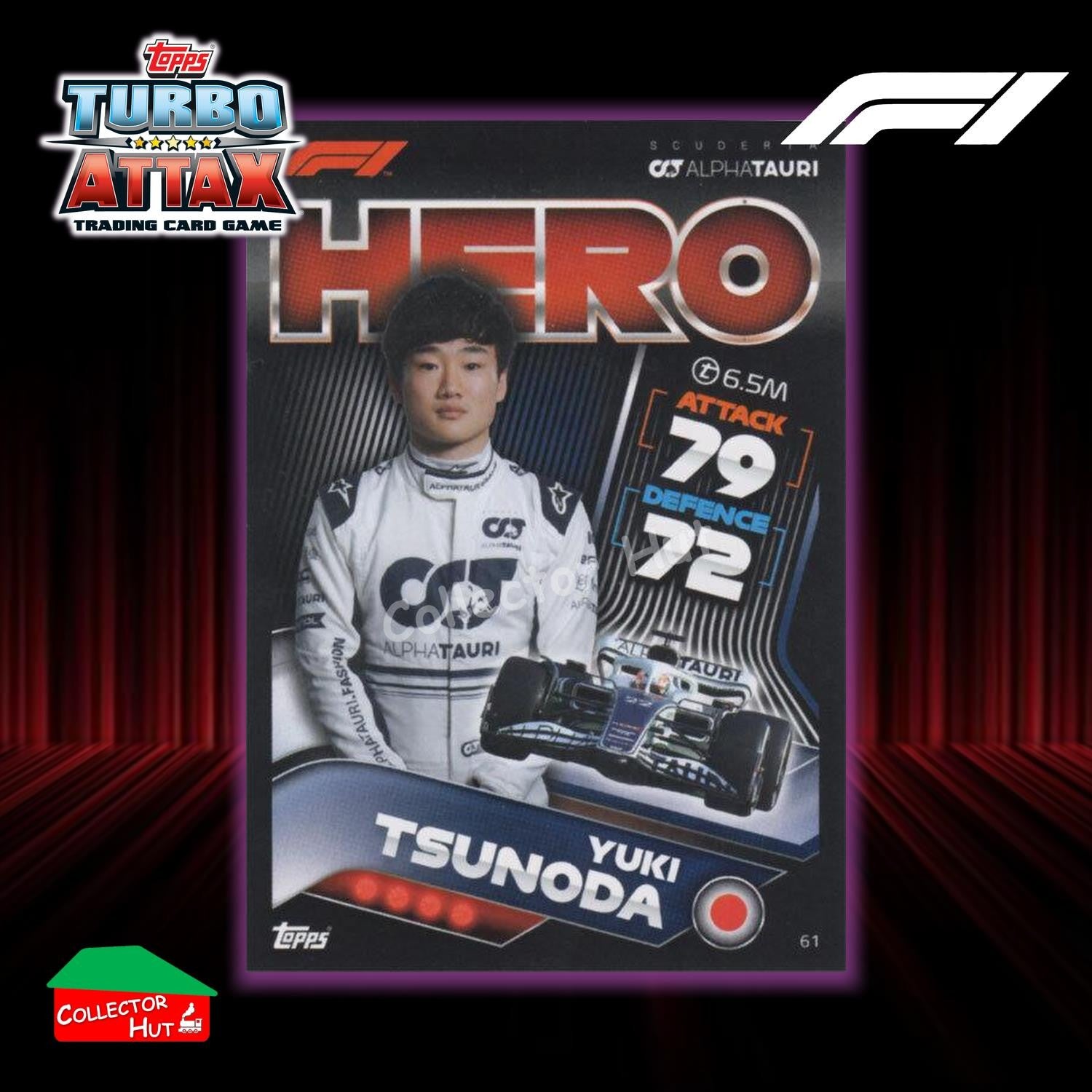 Topps Turbo Attax Formula 1 F1 2022 #1-131 Base Cards YOU CHOOSE