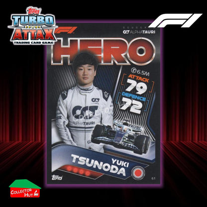 Topps Turbo Attax Formula 1 F1 2022 #1-131 Base Cards YOU CHOOSE