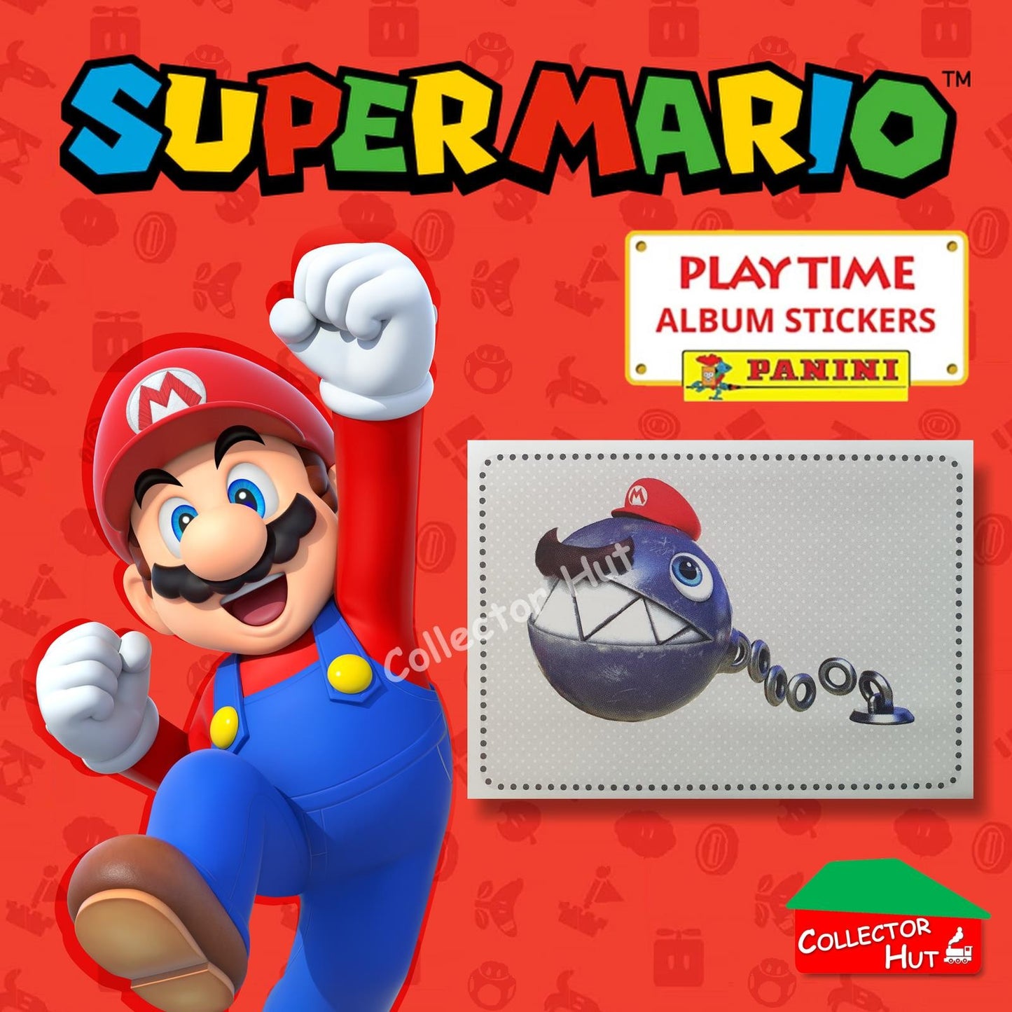 Panini Super Mario Playtime Sticker Collection Singles