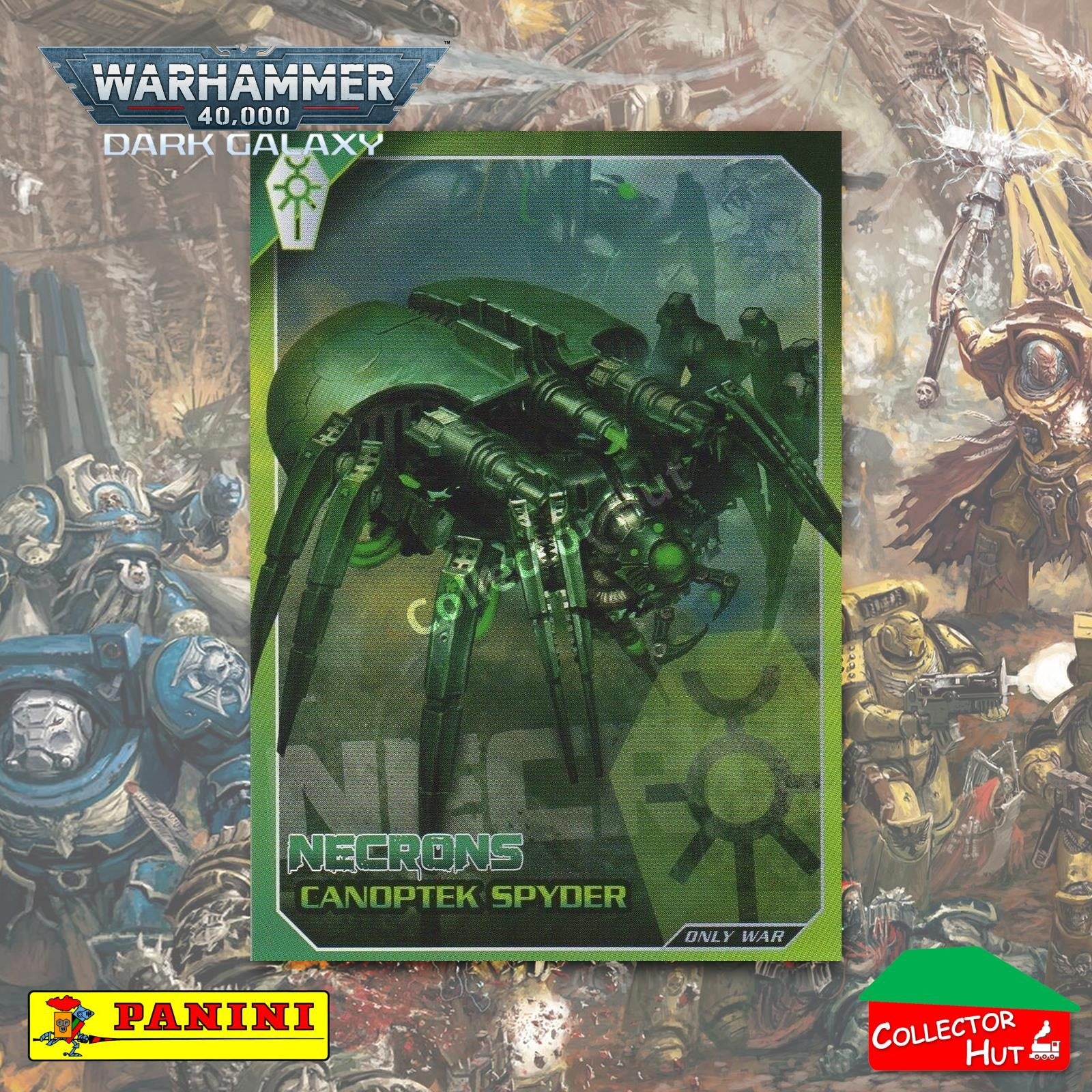 PANINI Warhammer 40,000 Dark Galaxy Only War Base Trading Cards #1-225