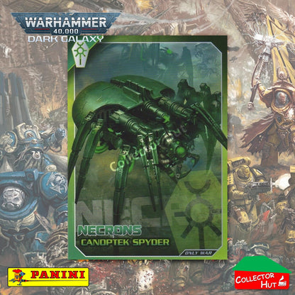 PANINI Warhammer 40,000 Dark Galaxy Only War Base Trading Cards #1-225