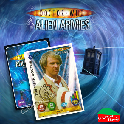 DOCTOR WHO Alien Armies Trading Cards Glitter Super Emboss Foil Cards