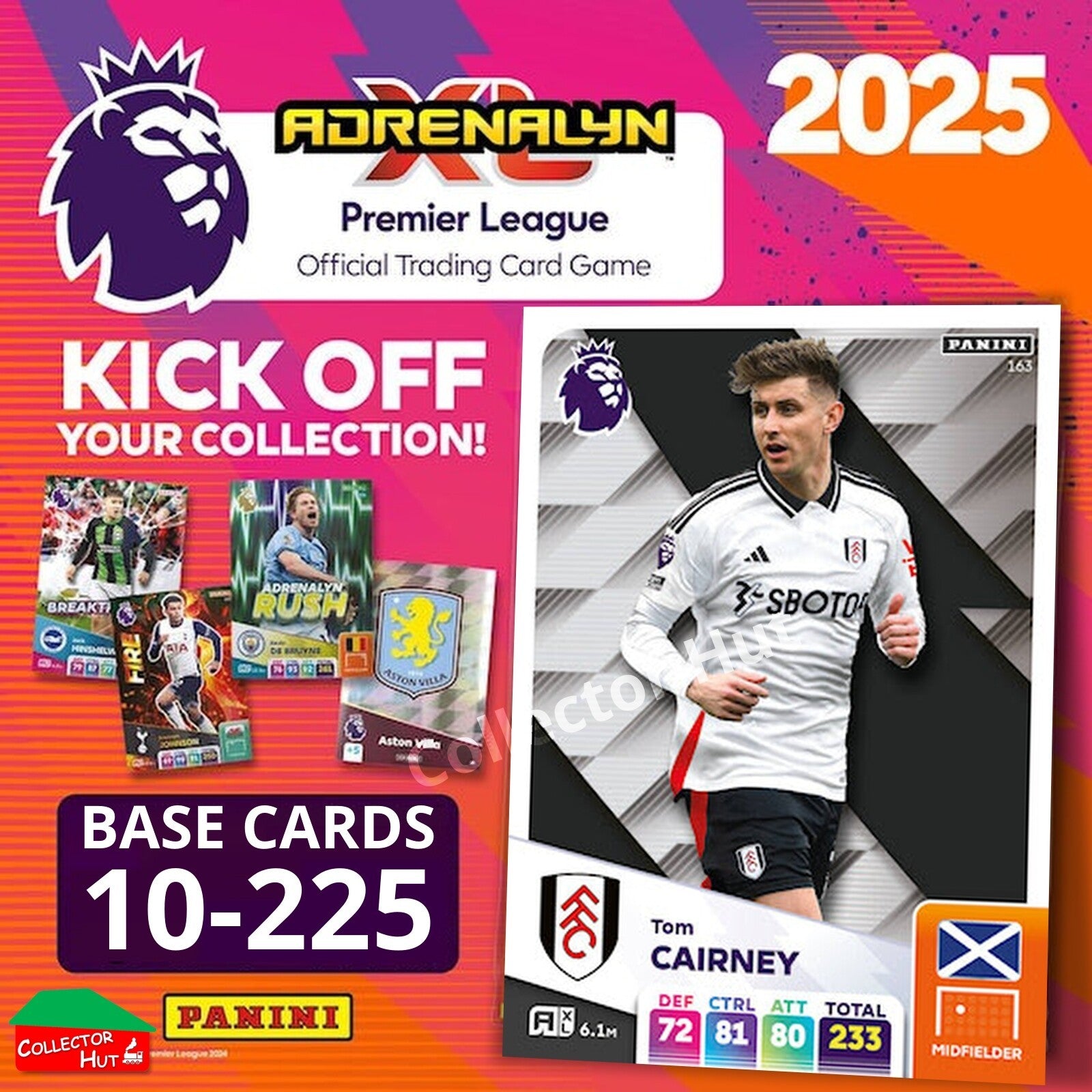 Panini Adrenalyn XL Premier League 2025 2024/25 Base & Foils #10-225