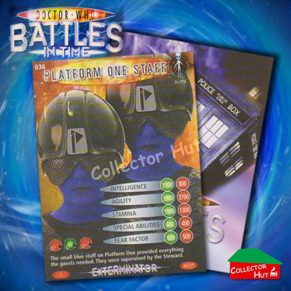 DOCTOR WHO Battles in Time #1-139 EXTERMINATOR RARE & COMMON Cards YOU CHOOSE