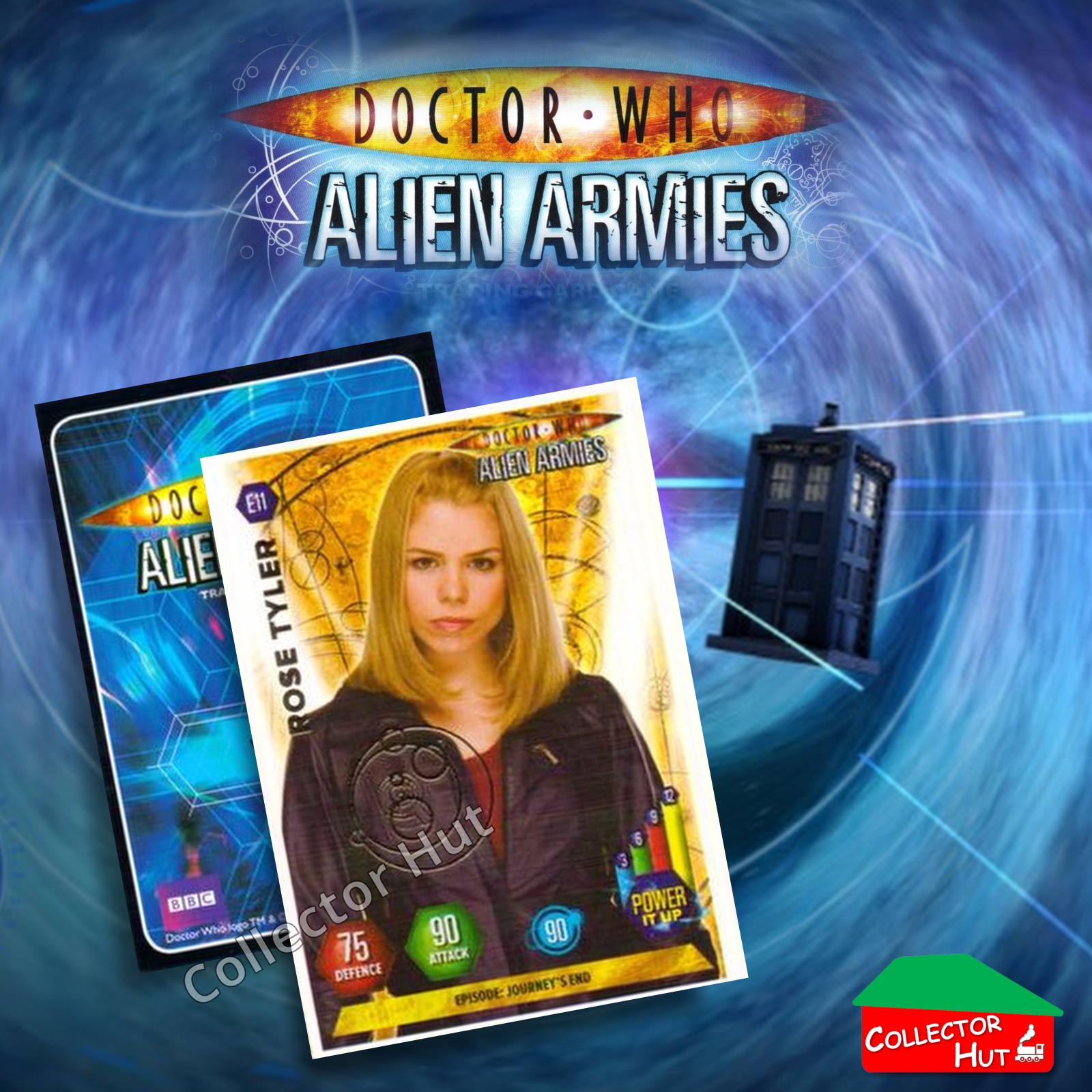 DOCTOR WHO Alien Armies Trading Cards Glitter Super Emboss Foil Cards