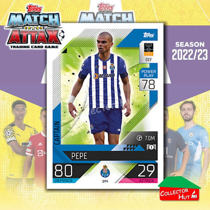 Topps Match Attax Europa Champions League 2022/23 TCG Trading Cards Base 190-387
