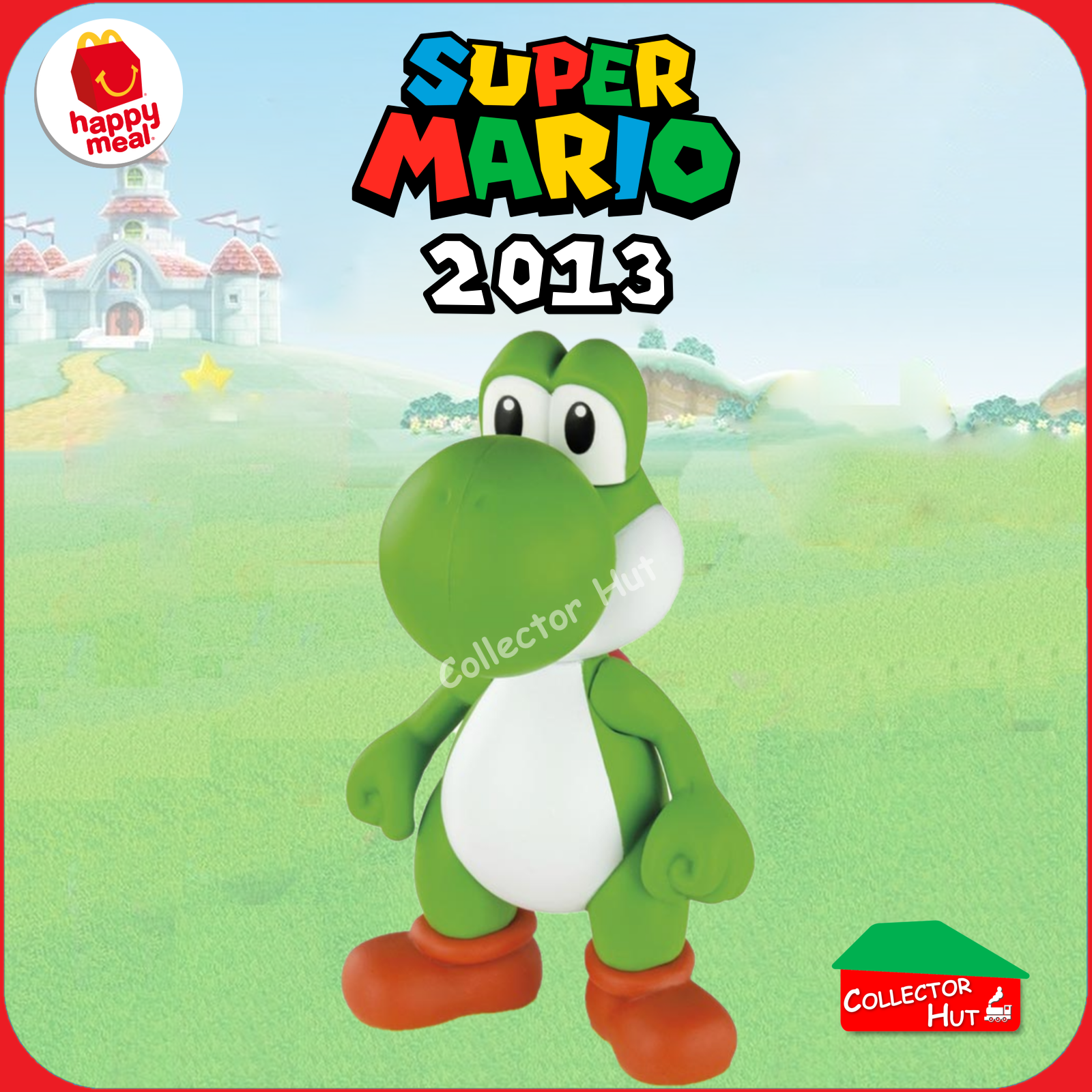 McDonald's Happy Meal Super Mario 2013 Plastic Toys Figurines New & Sealed