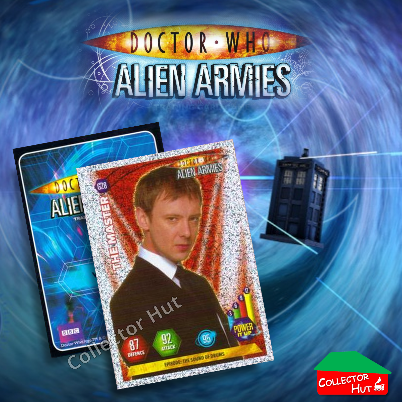 DOCTOR WHO Alien Armies Trading Cards Glitter Super Emboss Foil Cards