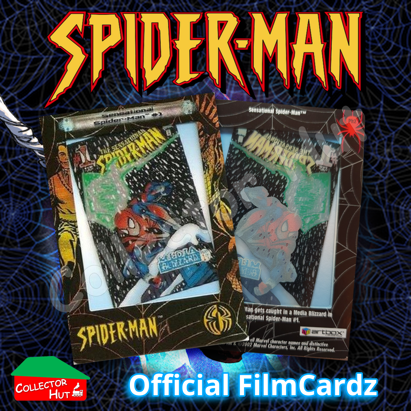 Marvel Spider-Man 2002 Artbox FilmCardz Choose Your Card!
