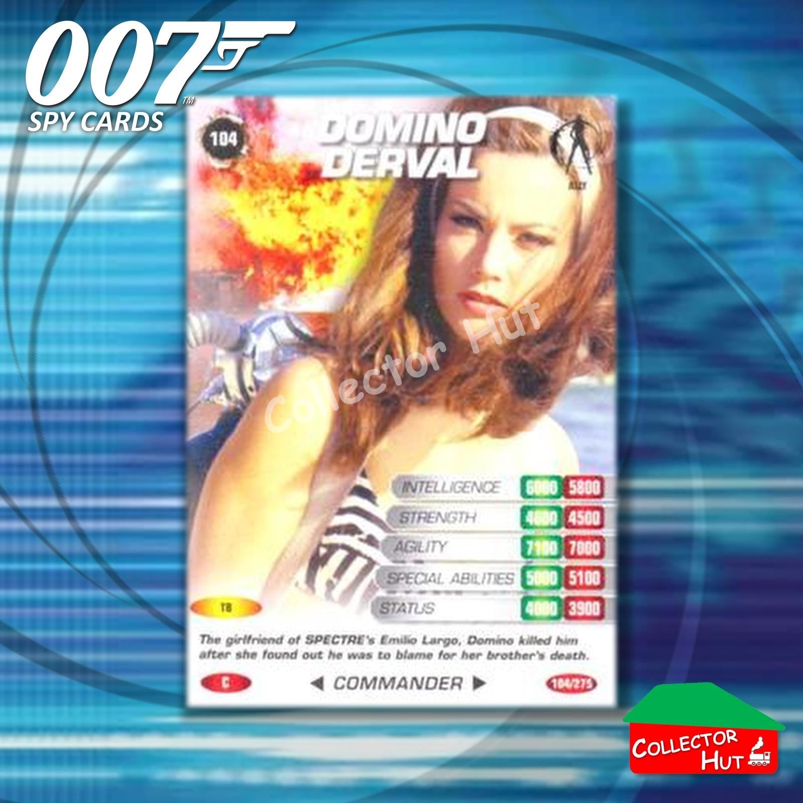 James Bond 007 Commander Spy Cards BASE COMMON YOU CHOOSE
