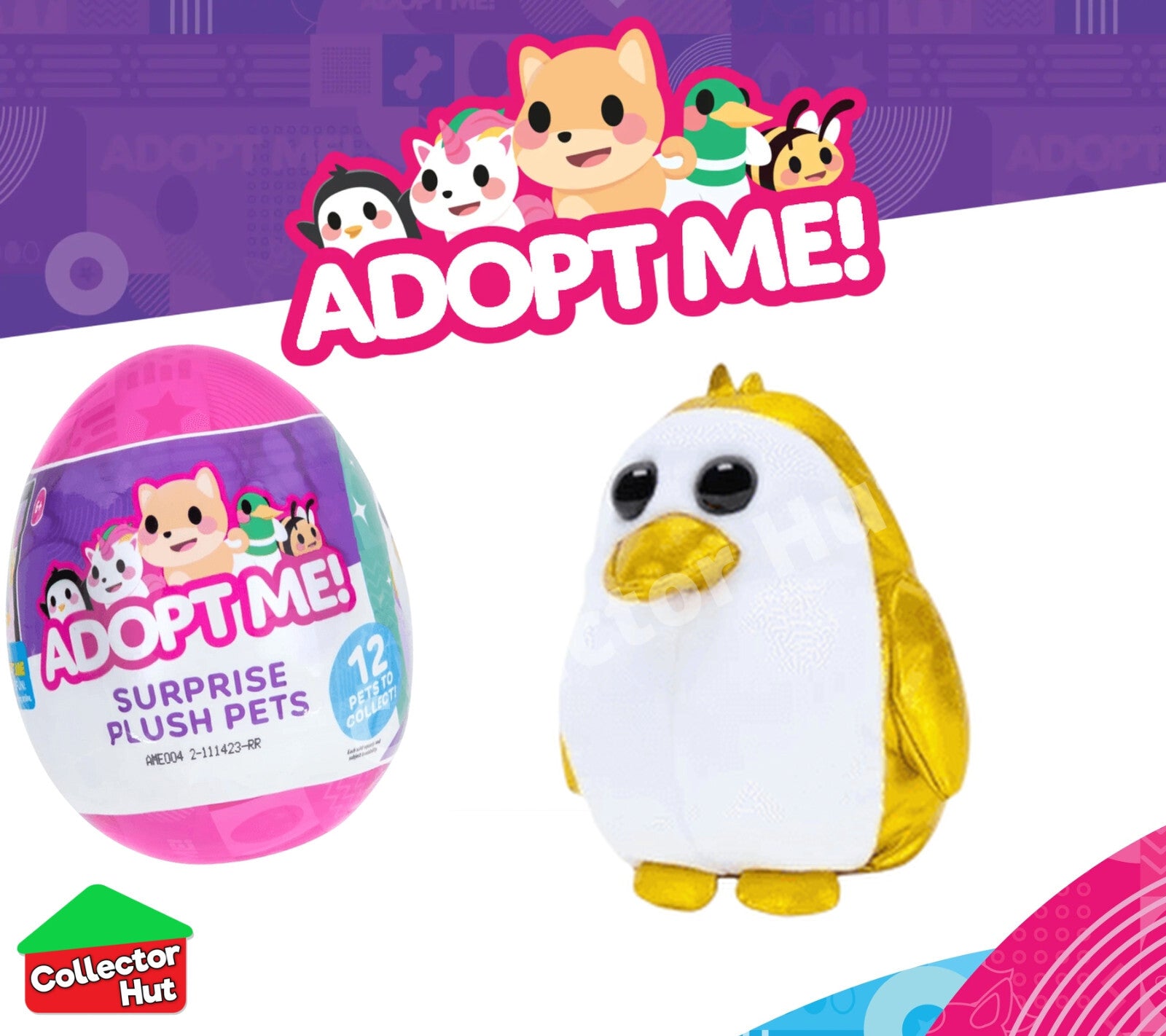 Adopt Me! Surprise Plush Pet Series 3 IDENTIFIED 13cm 5" Collectibles