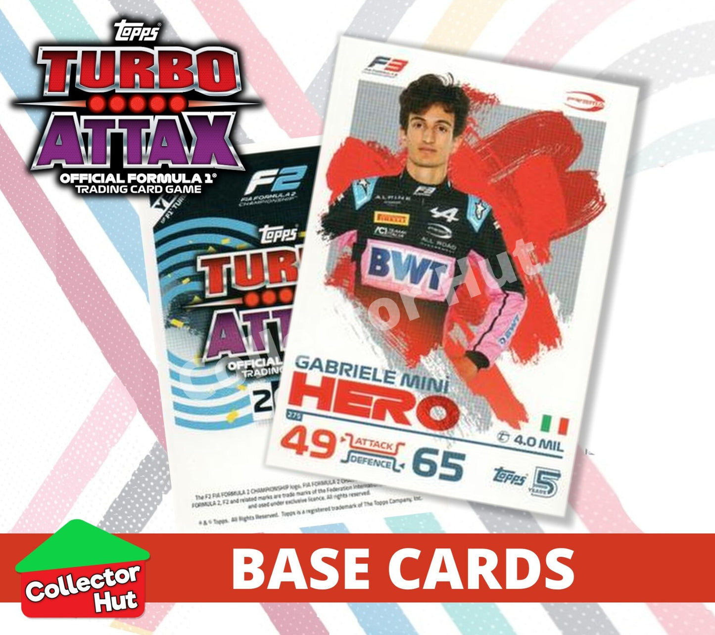 Topps Turbo Attax Formula 1 F1 2024 #167-312 Base Cards YOU CHOOSE