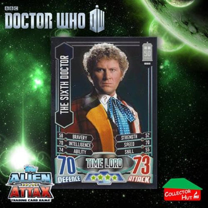Topps Dr Who Alien Attax 50th Anniversary Edition RARE Limited & Companion Cards
