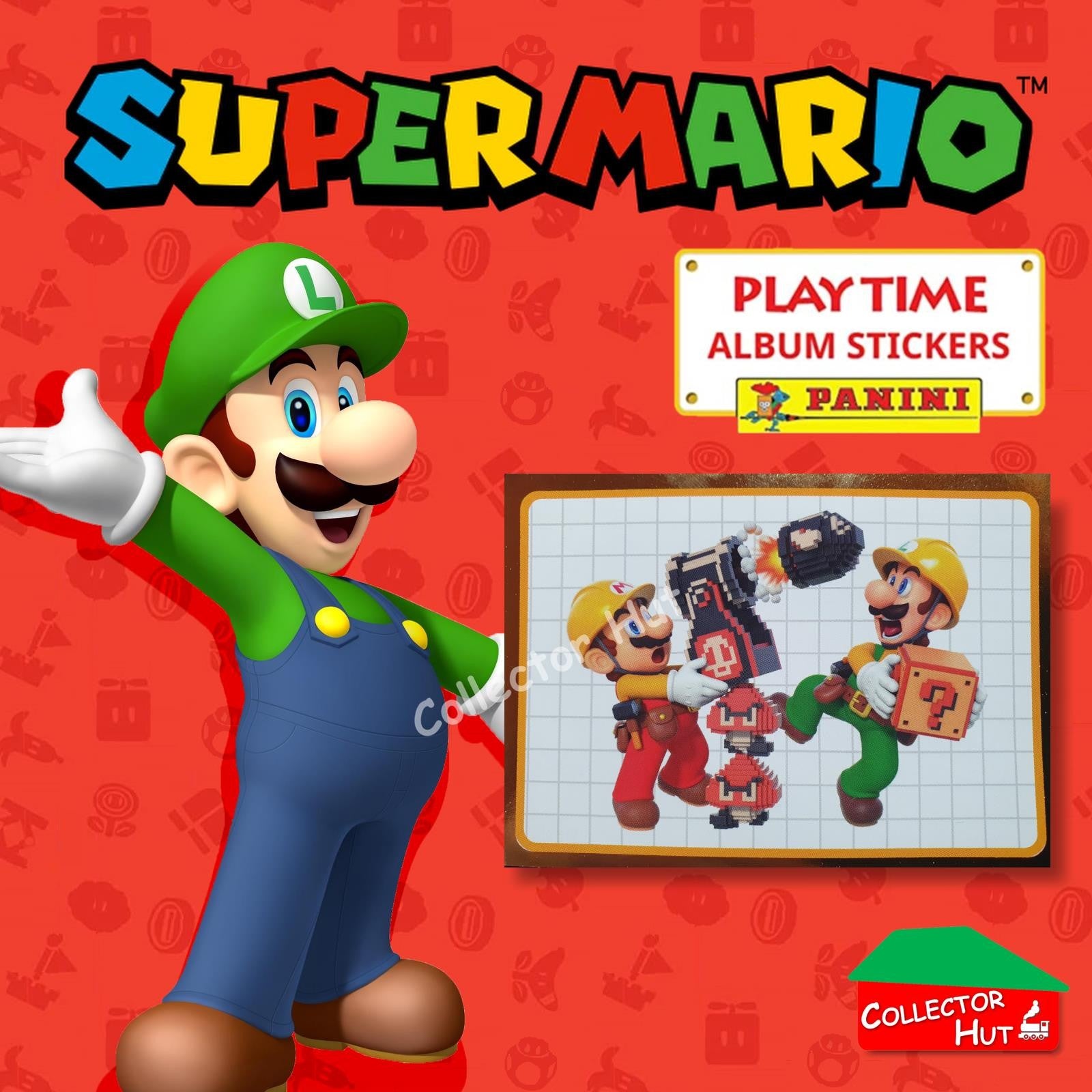 Panini Super Mario Playtime Limited Edition Cards & Parallel Stickers