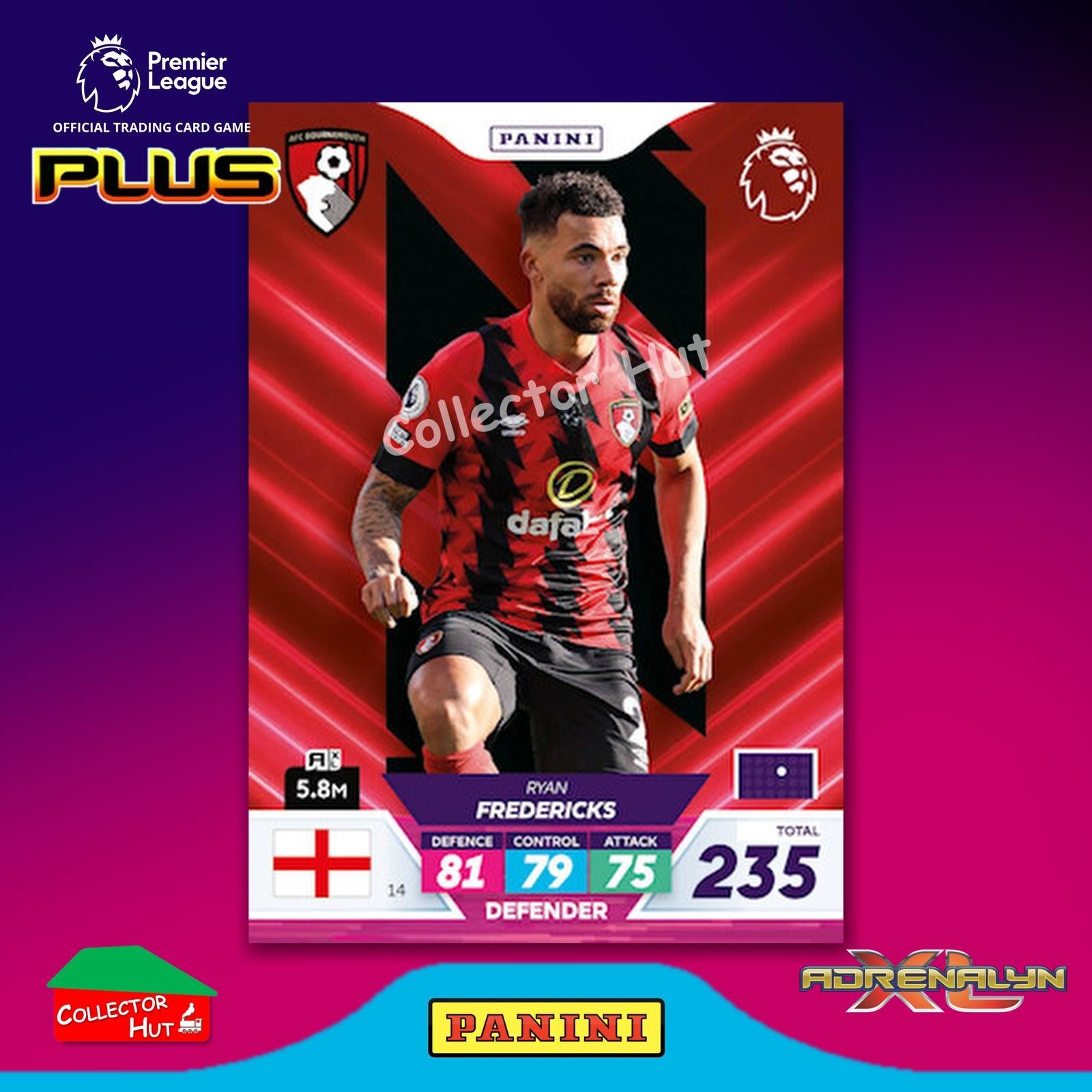 Panini Premier League Adrenalyn XL PLUS 2023 2022/23 Base Cards #10 - #189