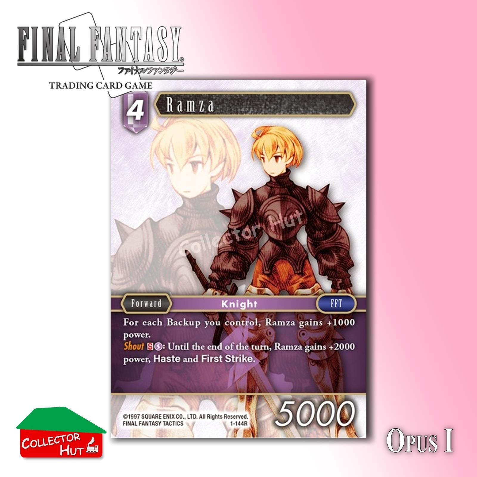 Final Fantasy Trading Card Game OPUS I Singles You Choose