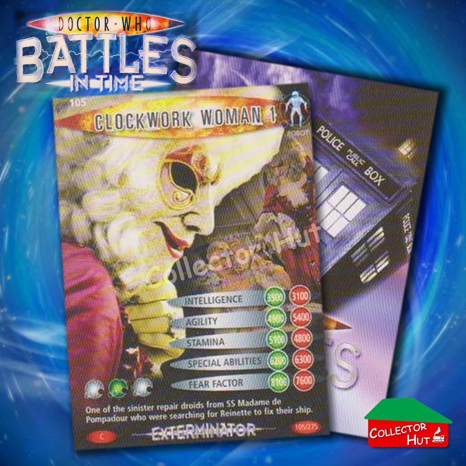 DOCTOR WHO Battles in Time #1-139 EXTERMINATOR RARE & COMMON Cards YOU CHOOSE