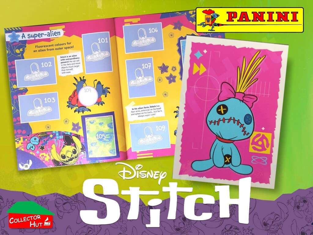 Panini Disney Stitch Single Stickers Lilo & Stitch 2024