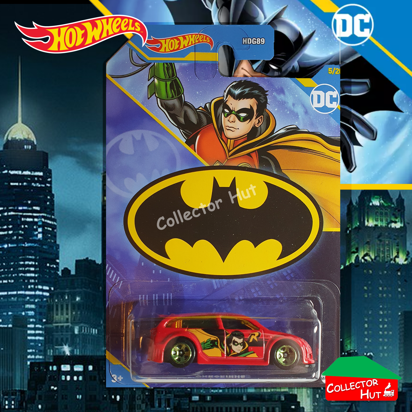 Hot Wheels DC Batman HDG89 1:64 Scale Die Cast