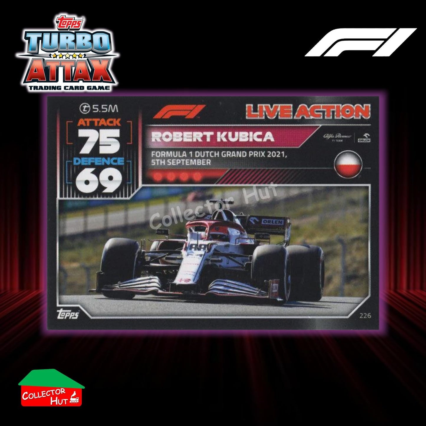 Topps Turbo Attax Formula 1 F1 2022 #136-279 Base Cards YOU CHOOSE