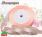 Satin Ribbon Roll Double Sided 23m Various Colours Sizes 10mm 15mm Widths