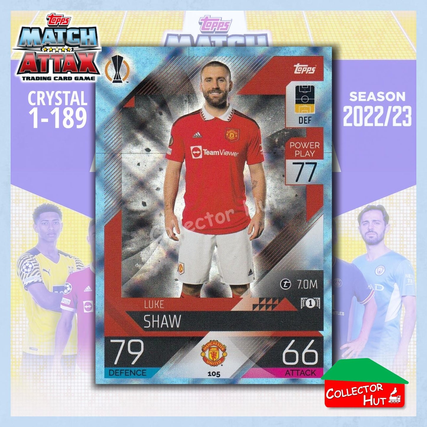 Topps Match Attax Europa Champions League 2022/23 Crystal Parallel Cards 1-189
