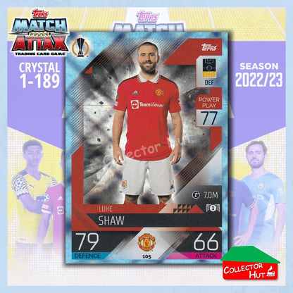 Topps Match Attax Europa Champions League 2022/23 Crystal Parallel Cards 1-189