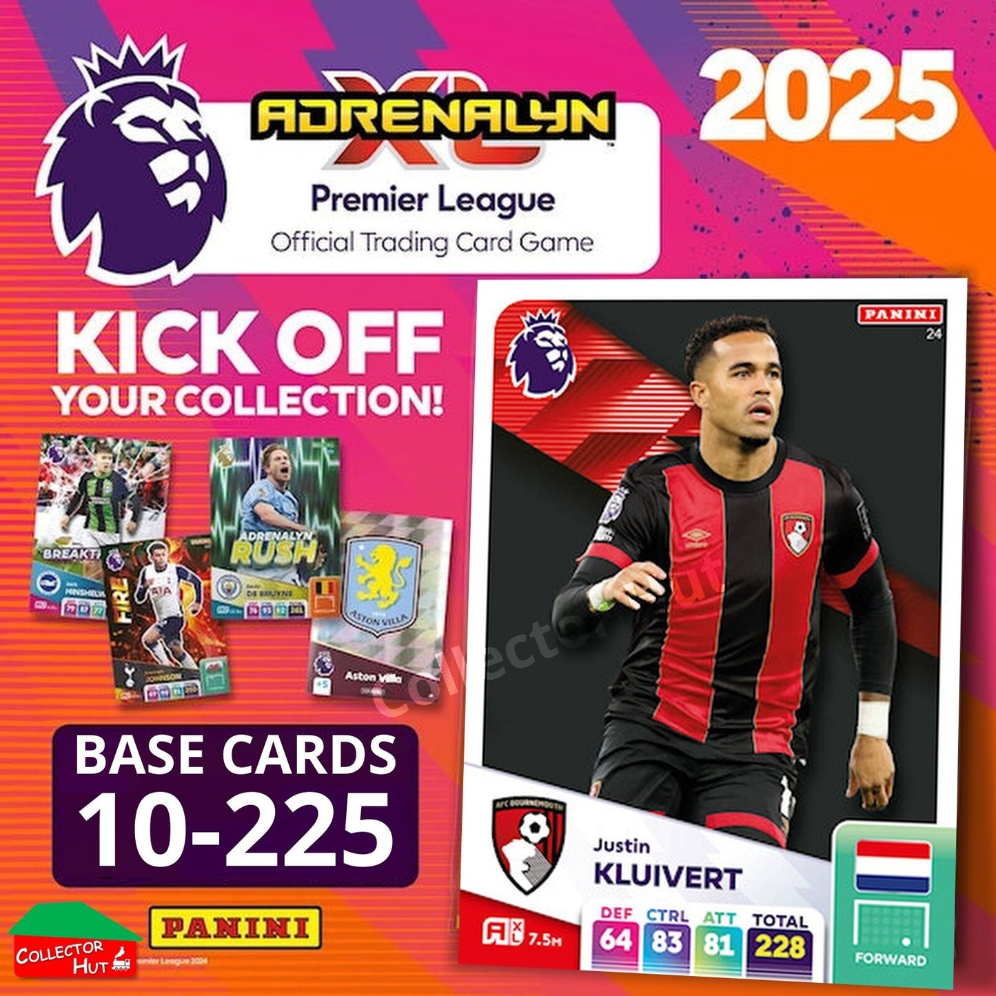Panini Adrenalyn XL Premier League 2025 2024/25 Base & Foils #10-225