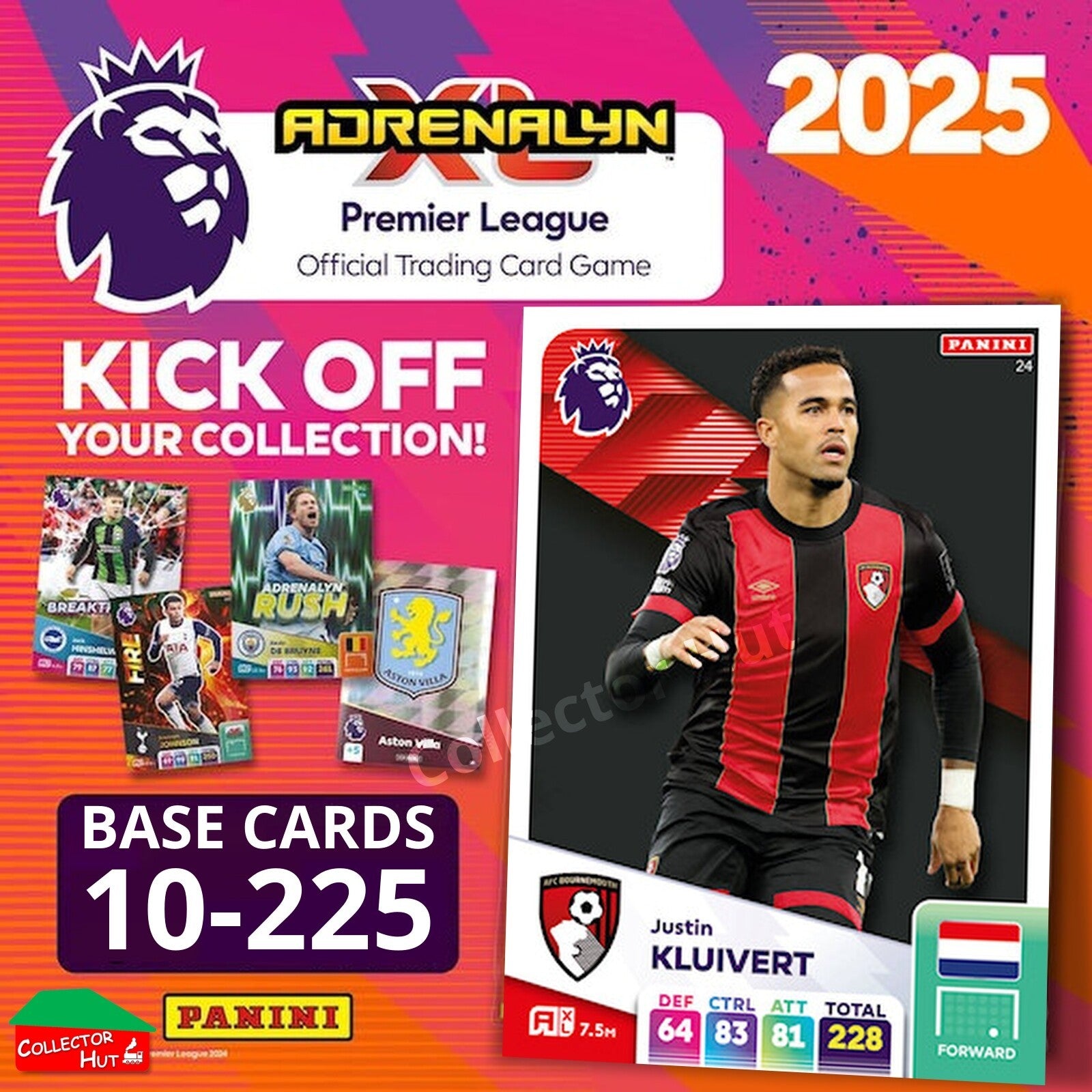 Panini Adrenalyn XL Premier League 2025 2024/25 Base & Foils #10-225