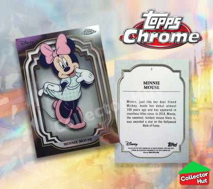 Disney Topps Chrome 2024 Base Cards 1-200 Pick Singles to Complete Your Set