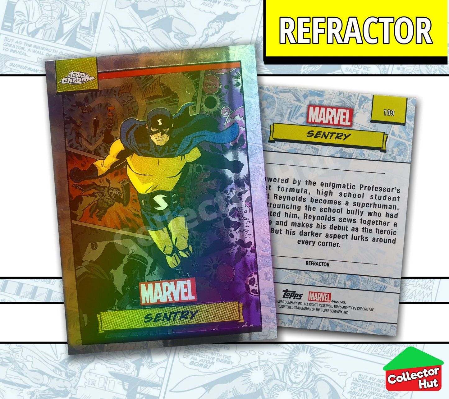 Marvel Topps Chrome 2024 REFRACTOR Card Collection YOU CHOOSE