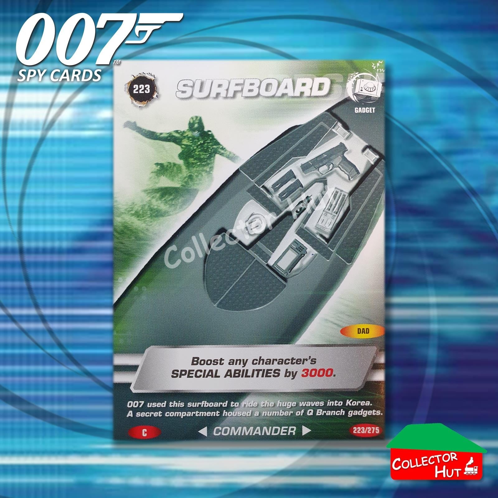 James Bond 007 Commander Spy Cards BASE COMMON YOU CHOOSE