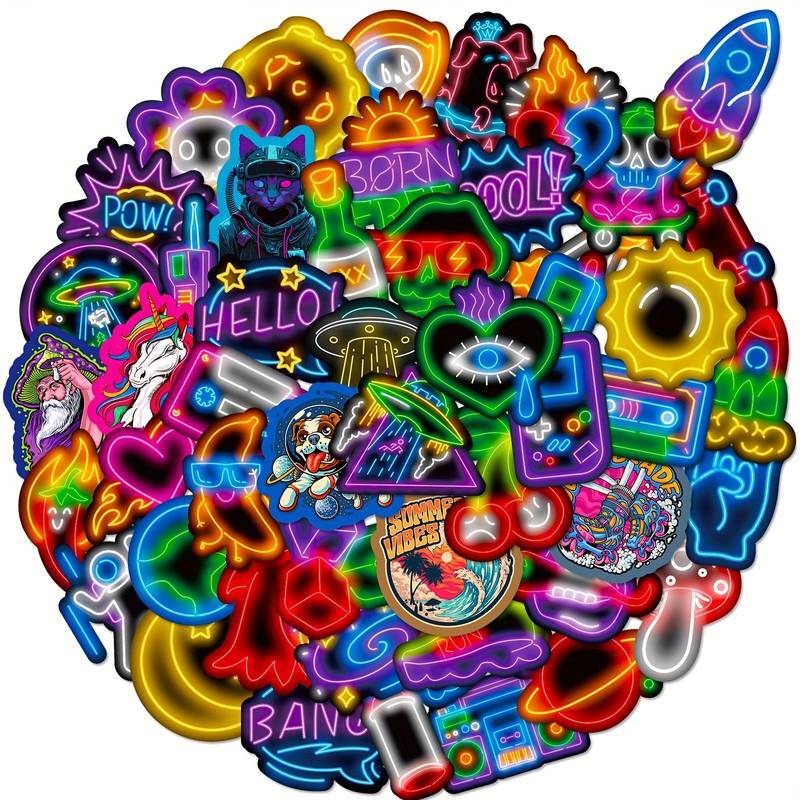 Awesome Stickers Novelty Anime Cartoon Animals Artistic 100's to Choose From