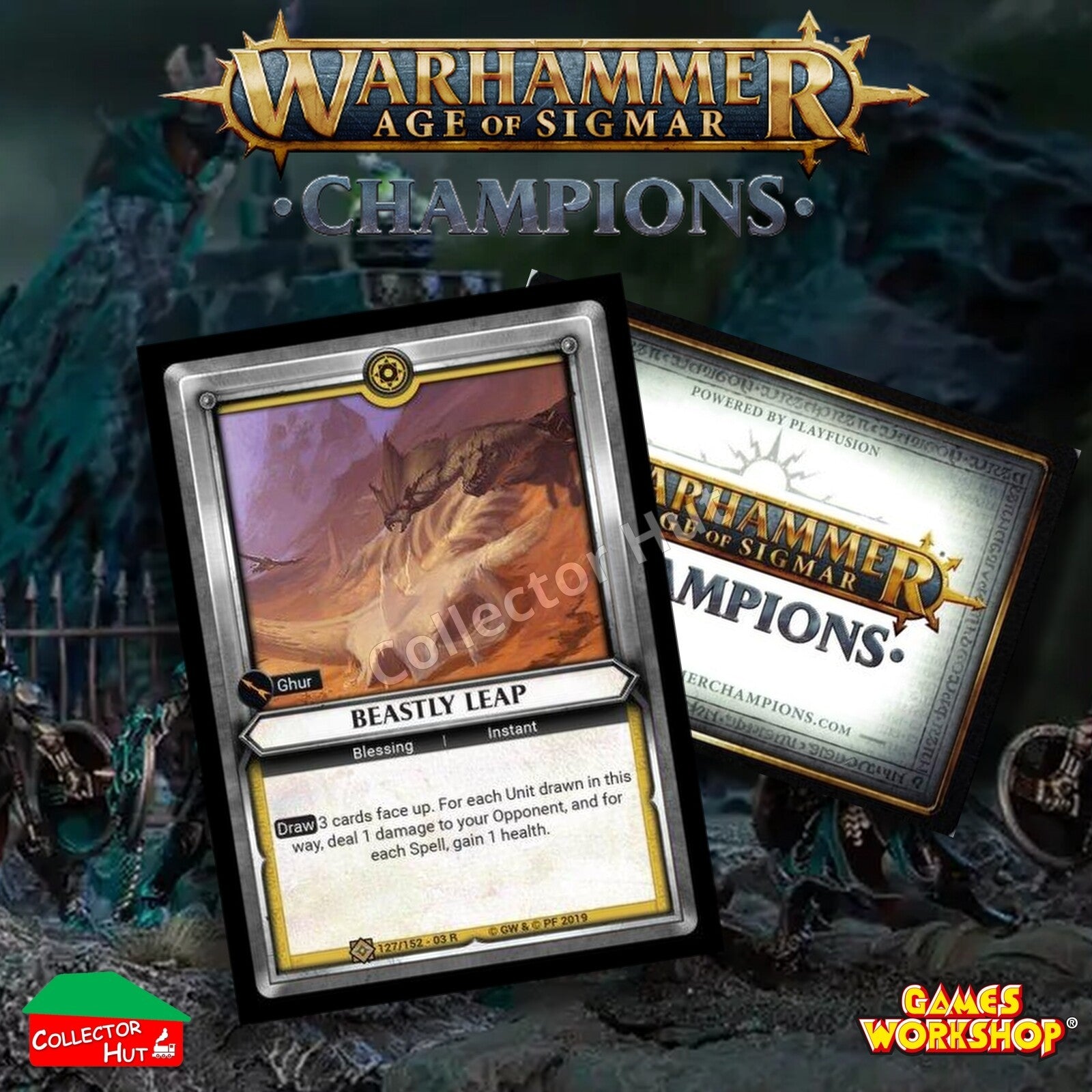 Warhammer Age of Sigmar: Champions Wave 3 SAVAGERY Trading Cards CHOOSE SINGLES