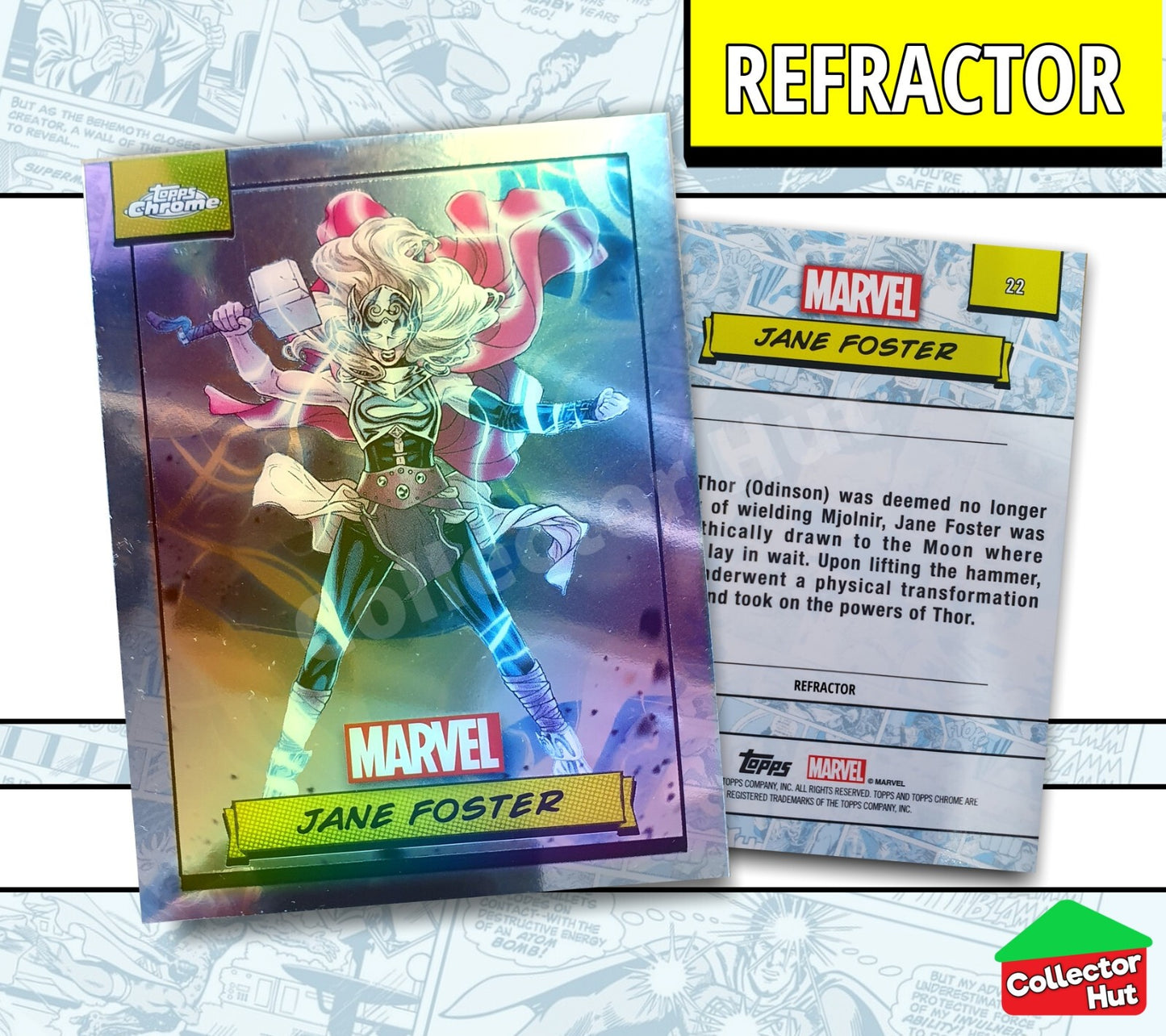 Marvel Topps Chrome 2024 REFRACTOR Card Collection YOU CHOOSE