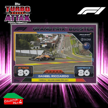 Topps Turbo Attax Formula 1 F1 2022 PINK GREEN RED Parallel Cards