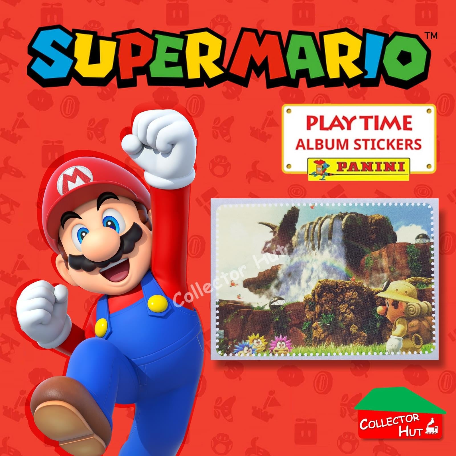 Panini Super Mario Playtime Sticker Collection Singles