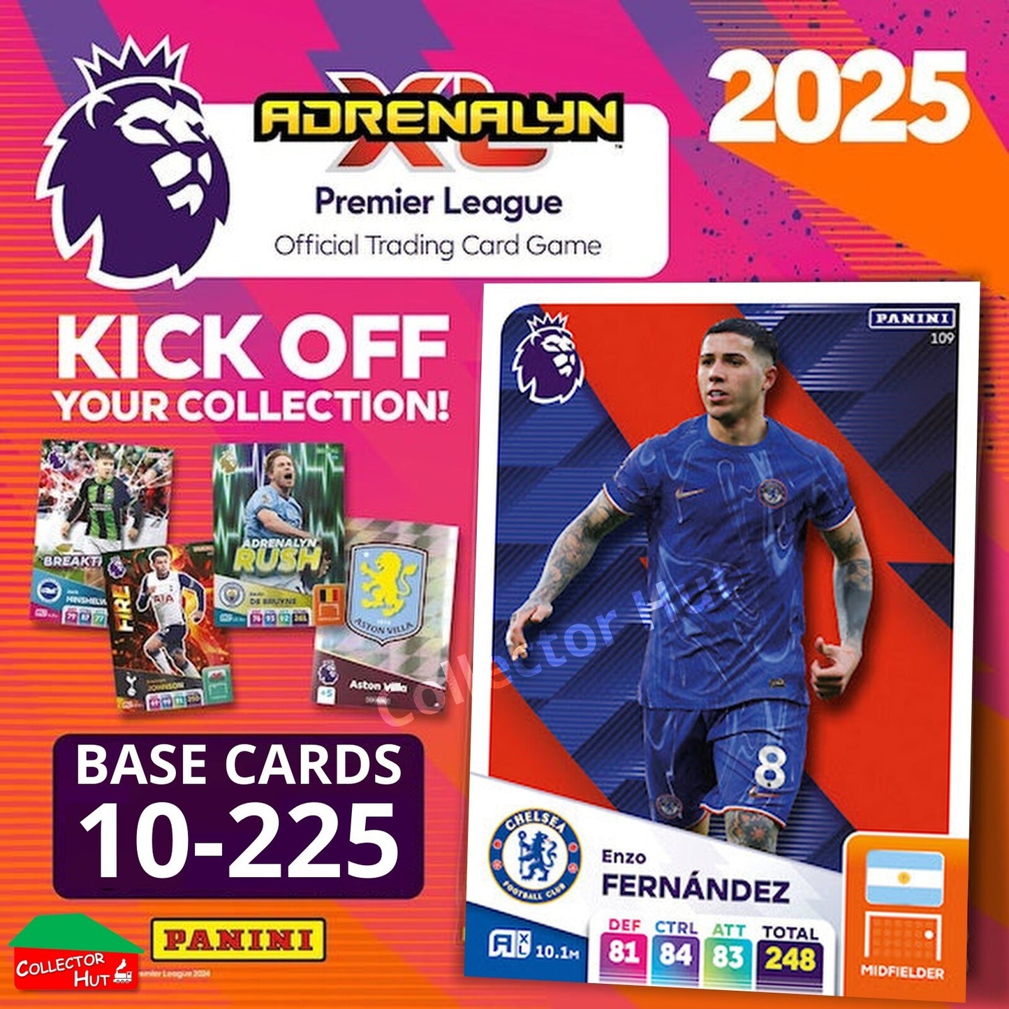 Panini Adrenalyn XL Premier League 2025 2024/25 Base & Foils #10-225