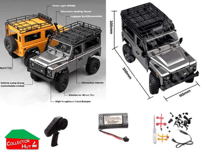 MN90 MN98 MN99S RC Truck 1:12 Scale Land Rover DEFENDER 90 Rock Crawler