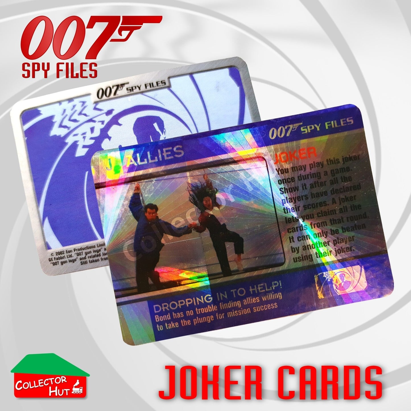 James Bond 007 Spy Files Collection JOKER Cards