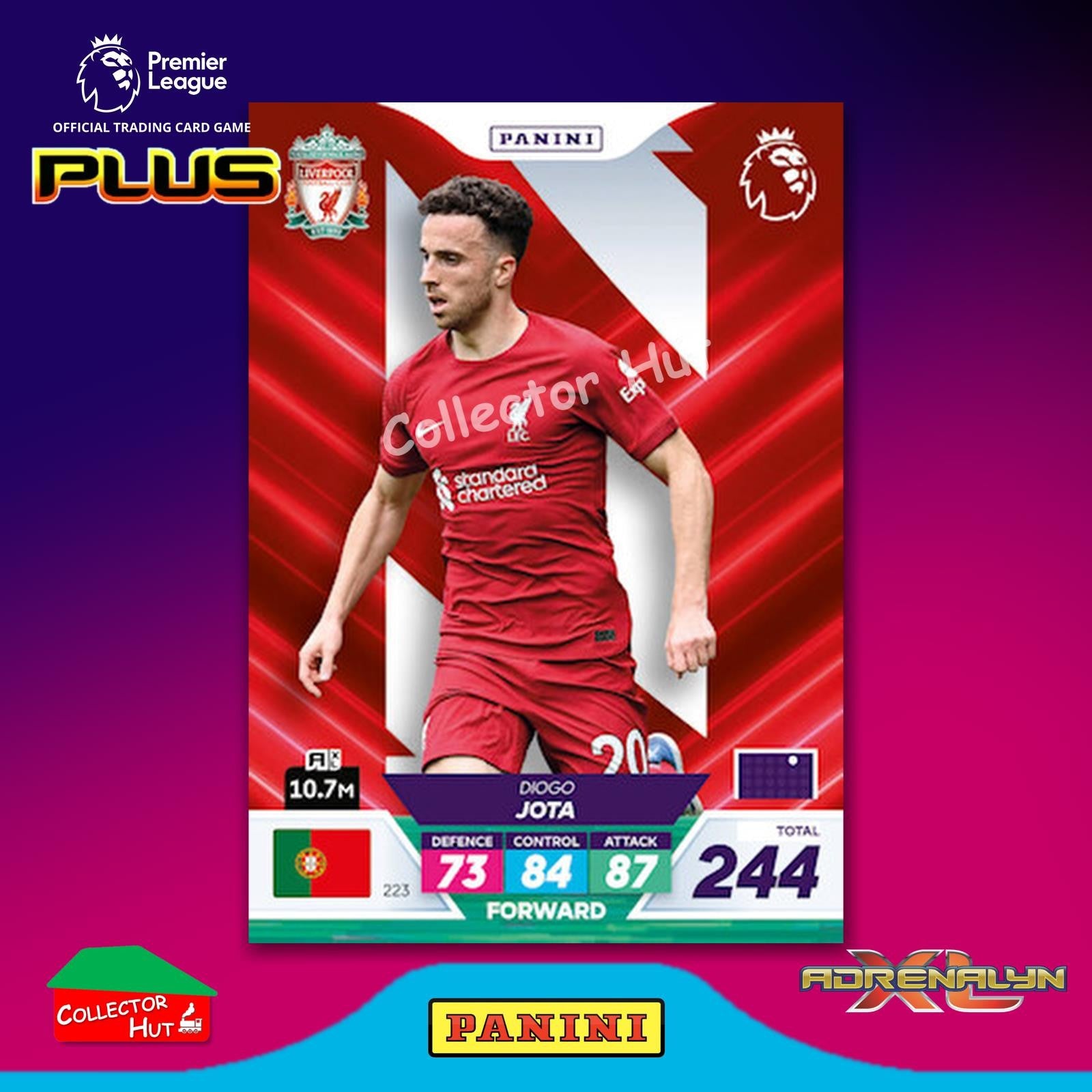 Panini Premier League Adrenalyn XL PLUS 2023 2022/23 Base Cards #190 - #369