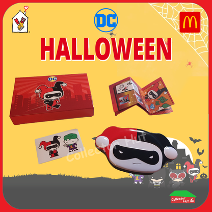 McDonald's Happy Meal DC Super Heroes & Villains Collector's Tin Play Sets