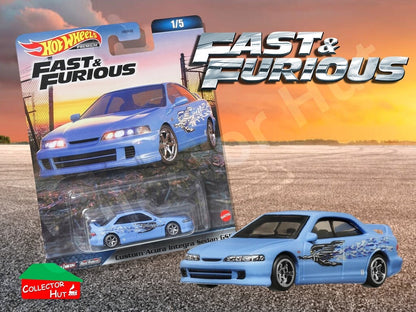 Hot Wheels Premium Fast & Furious 2024 1:64 Scale Real Riders Series Models